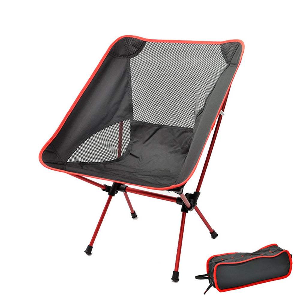 Detachable Portable Folding Moon Chair Camping Fishing Hiking